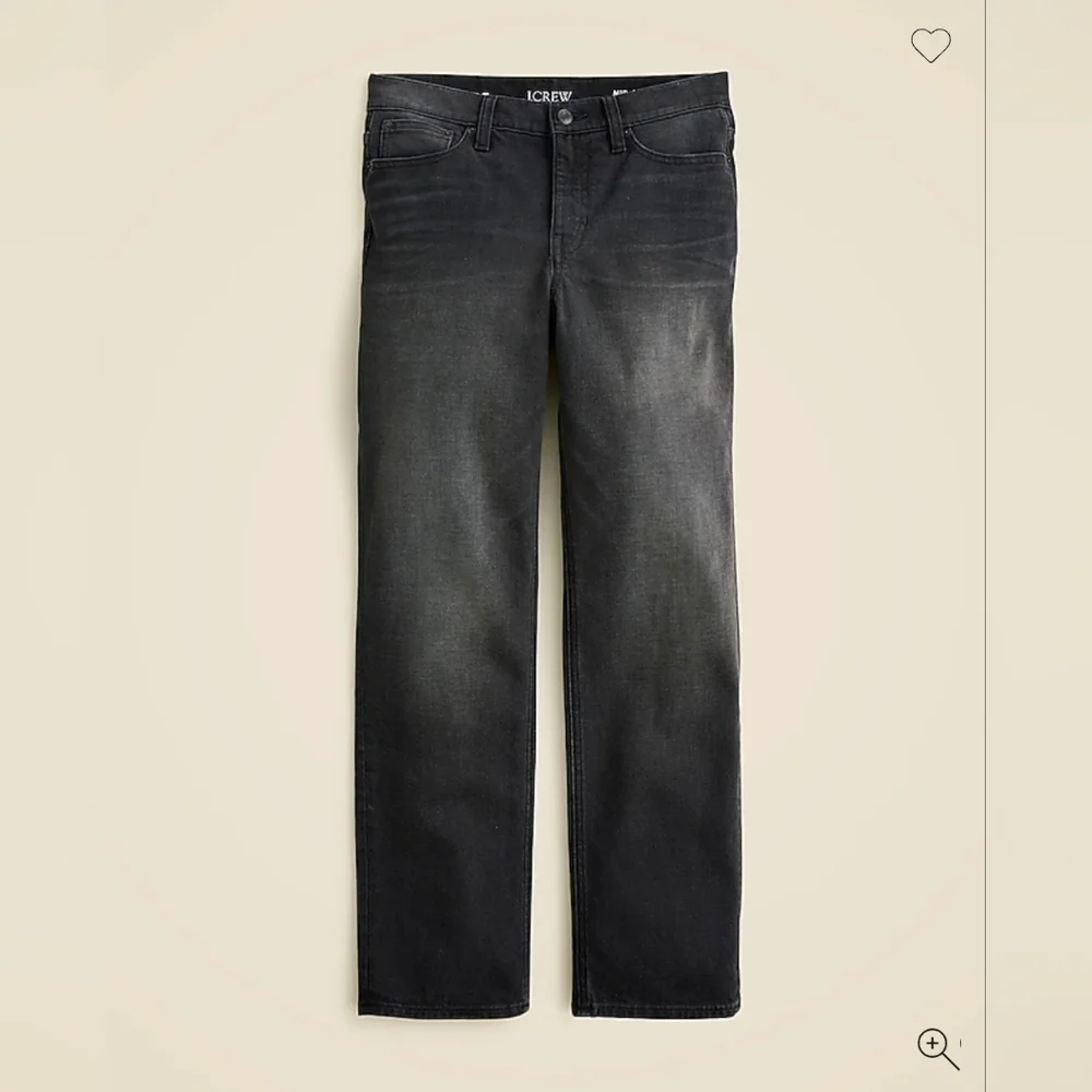 ❤️ J CREW 90s MID-RISE CLASSIC STRAIGHT JEANS, CHARCOAL WASH, 12 (31)